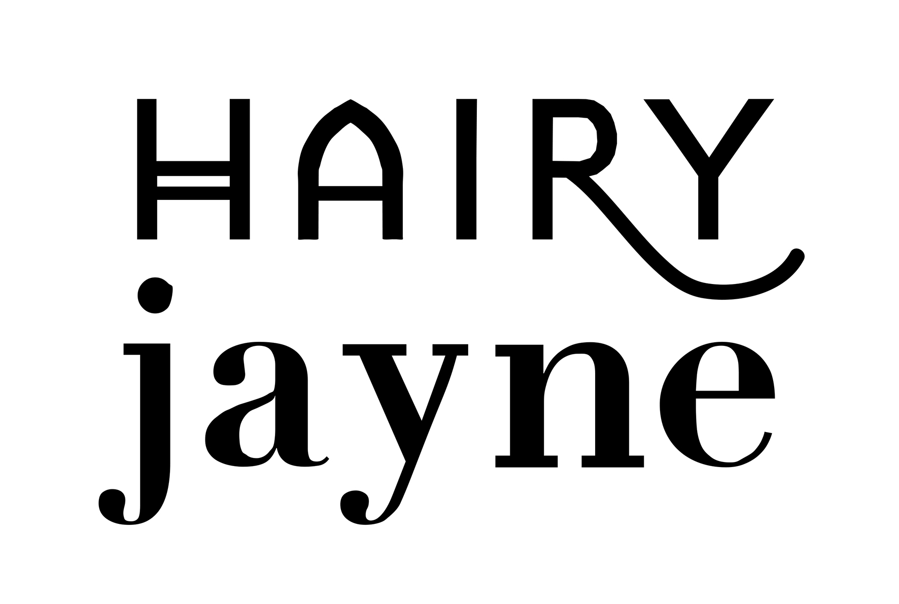 logo for Hairy Jayne