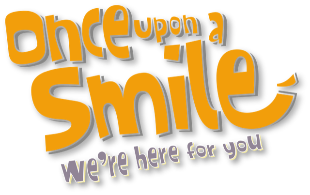 logo for ONCE UPON A SMILE