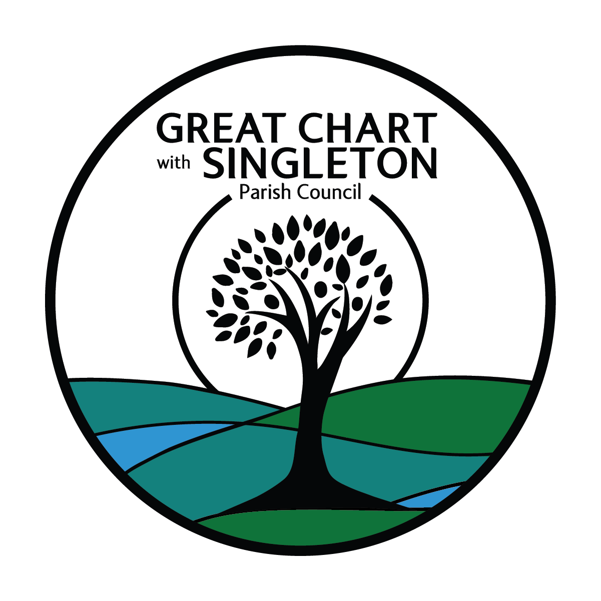 logo for Great Chart with Singleton Parish Council