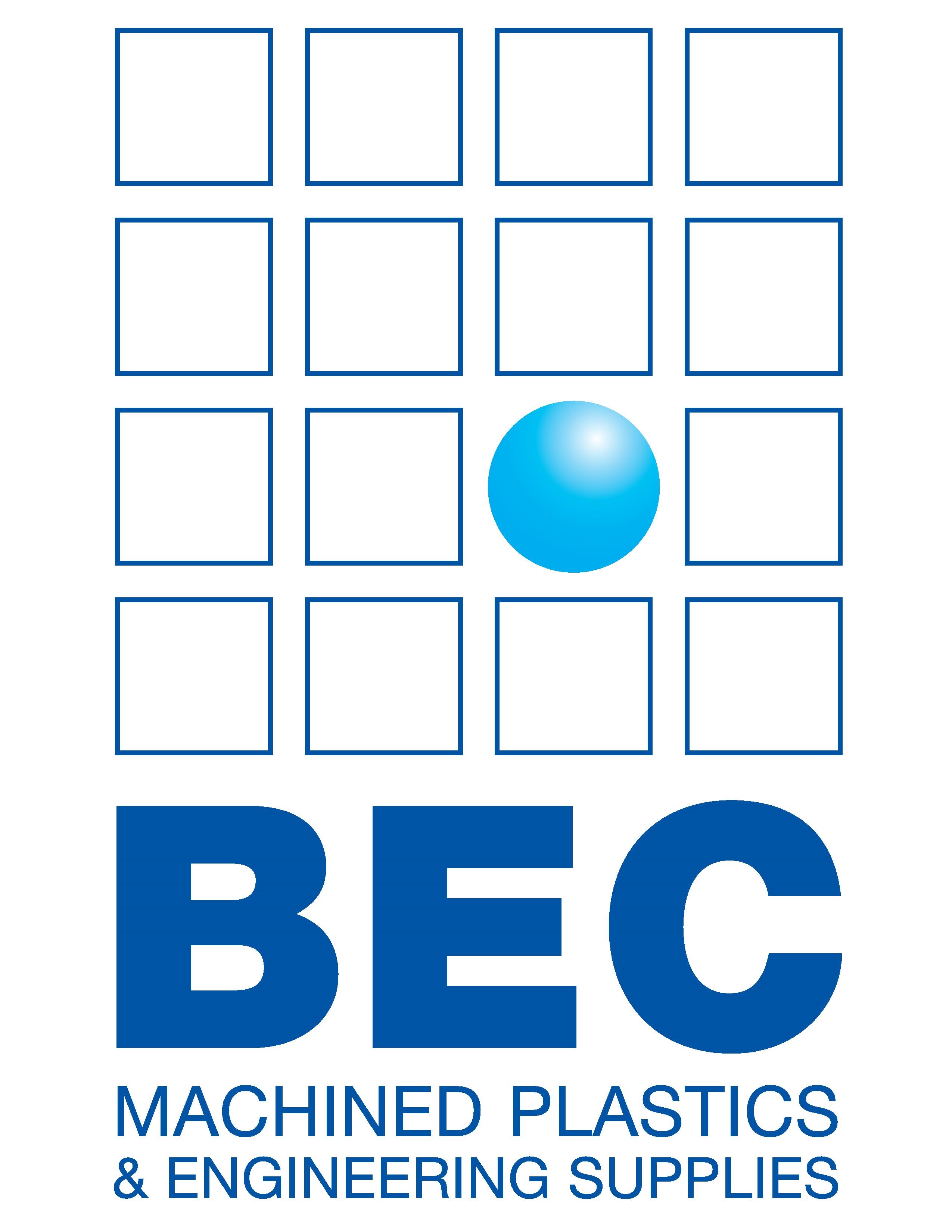 logo for BEC Machined Plastics and Engineering Supplies